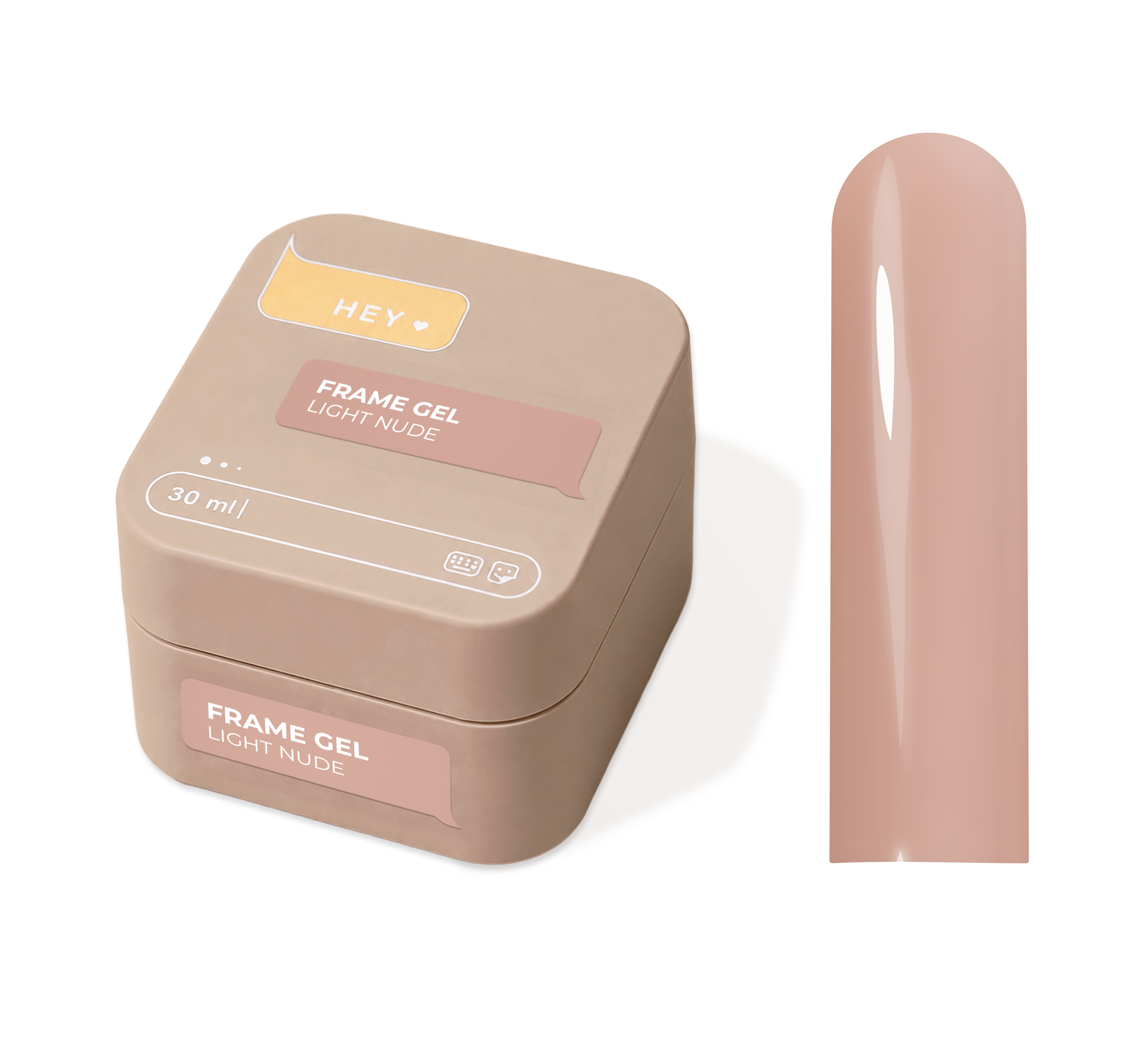 HEYLOVE. Frame Gel, LIGHT NUDE, no_pump 30 ml